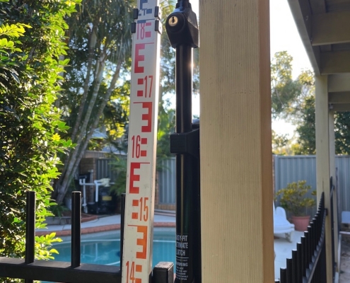 Self-Latching Pool Gates